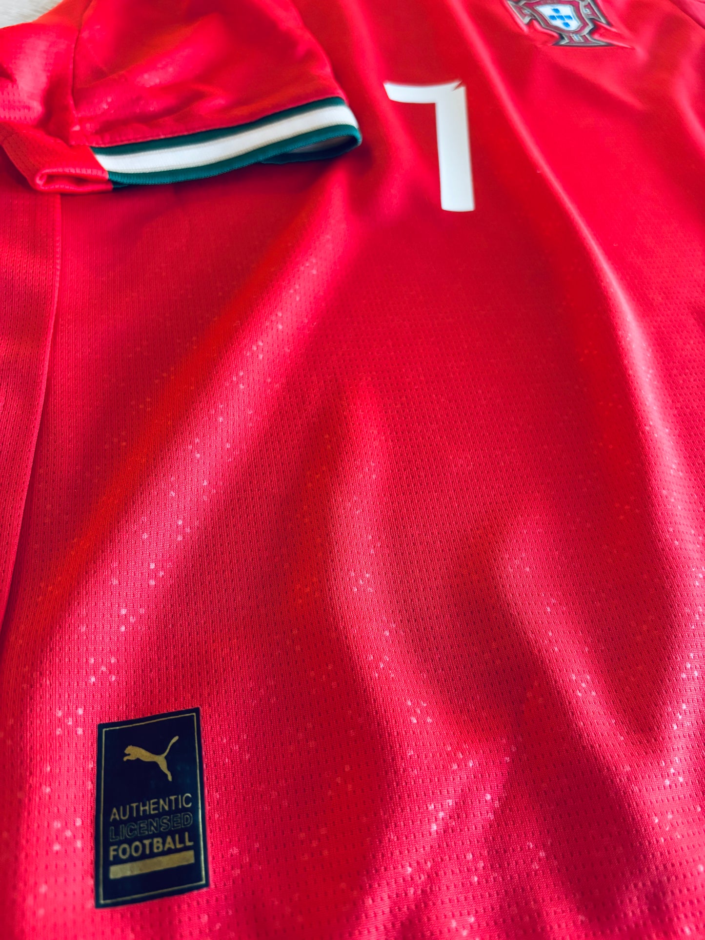 Cristiano Ronaldo Portugal 2025 - 2026 Home Kids Sizes Kit with Shorts