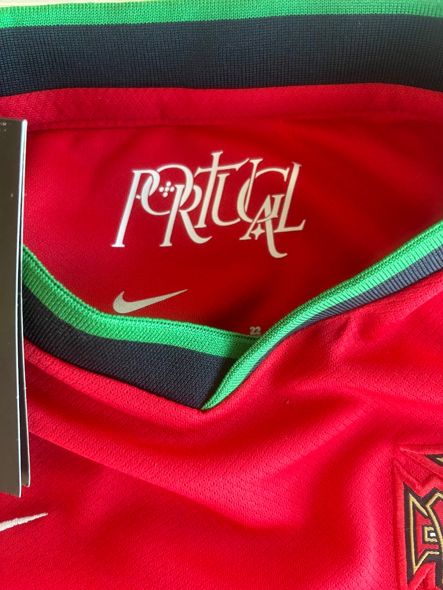Cristiano Ronaldo Portugal 2024 - 2025 Home Kids Sizes Kit with Shorts