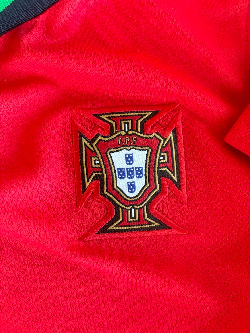 Cristiano Ronaldo Portugal 2024 - 2025 Home Kids Sizes Kit with Shorts