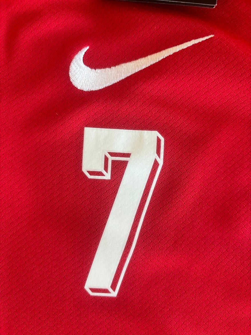 Cristiano Ronaldo Portugal 2024 - 2025 Home Kids Sizes Kit with Shorts